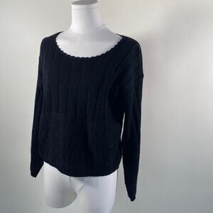 Vintage 90s black sweater